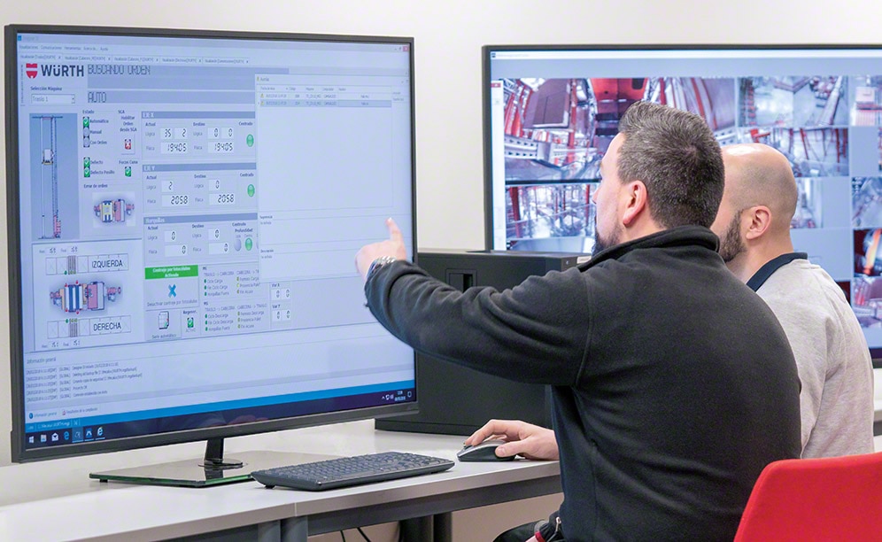 The new Würth warehouse is completely automated operations