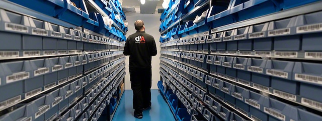 Storage of Caffè d’Autore espresso machines in Barcelona