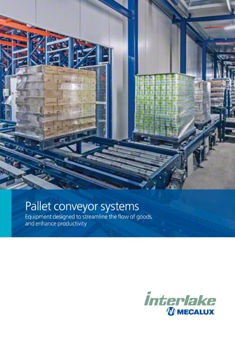 Conveyors for pallets