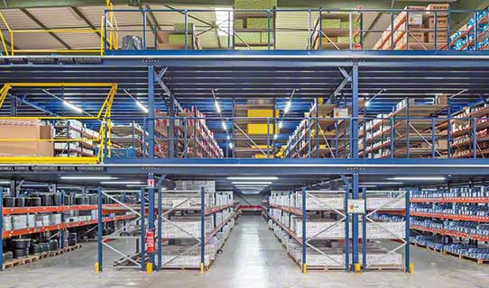 Mezzanine Floor Racking Systems 夹层地板货架系统