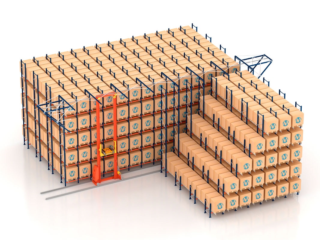 New range of 29' high light-duty stacker cranes for Pallet Shuttles 新系列29对托盘航天飞机的高轻型塔式起重机