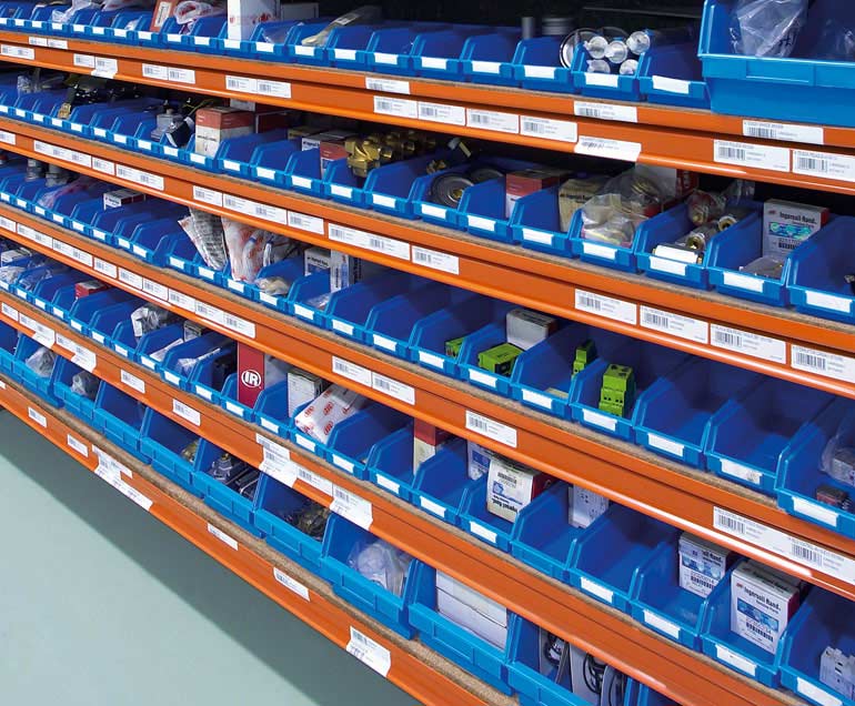 An industrial supplies company. Its products are house in boxes.
