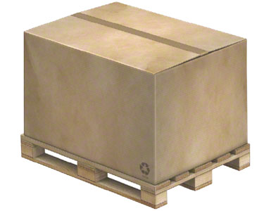 Grouping product into bigger load units is done on pallets