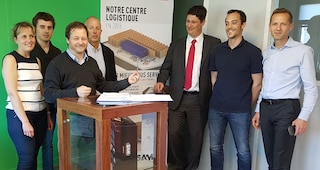 A full-fledged logistics center for SAM Outillage with an AS/RS for boxes by Mecalux A full-fledged logistics center for SAM Outillage with an AS/RS for boxes by Mecalux