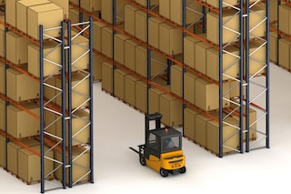 Conforama: Interlake Mecalux fits the biggest pallet racking centre in Europe