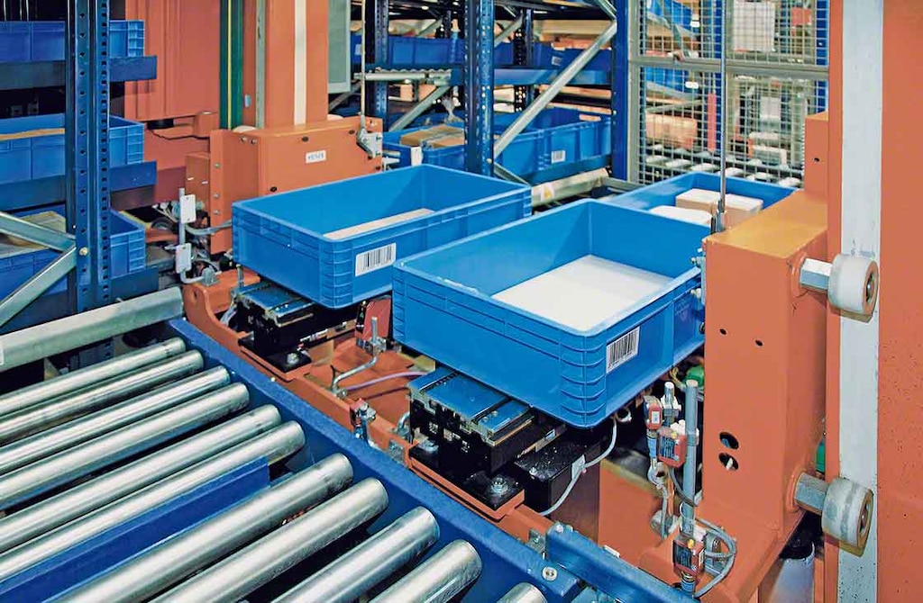 Containers associated with pick lists have a unique ID number that facilitates the recording of information in the WMS Containers associated with pick lists have a unique ID number that facilitates the recording of information in the WMS