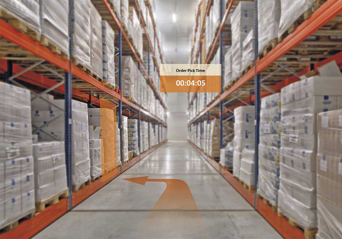 AR glasses are effective for preparing orders in the warehouse
