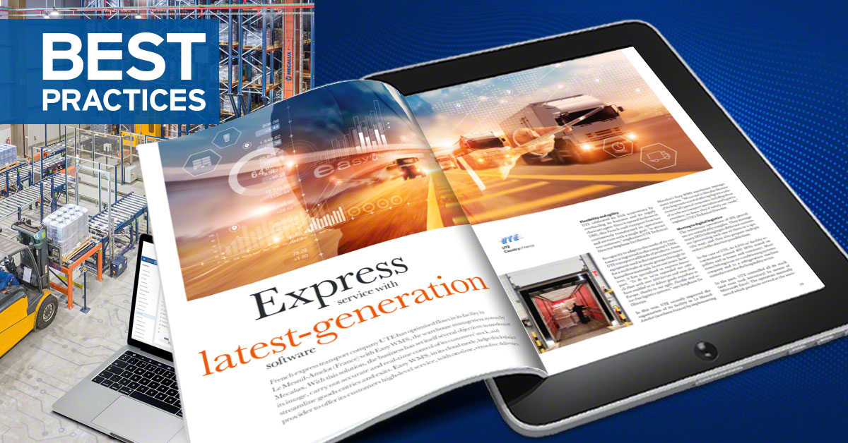 Best Practices: logistics efficiency in 12 customer projects 最佳实践:物流效率在12个客户项目