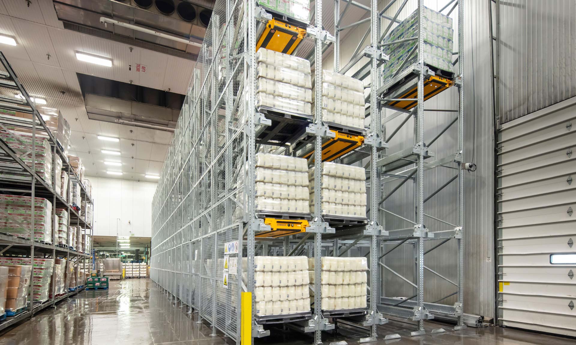 The Pallet Shuttle doubles capacity The Pallet Shuttle doubles capacity