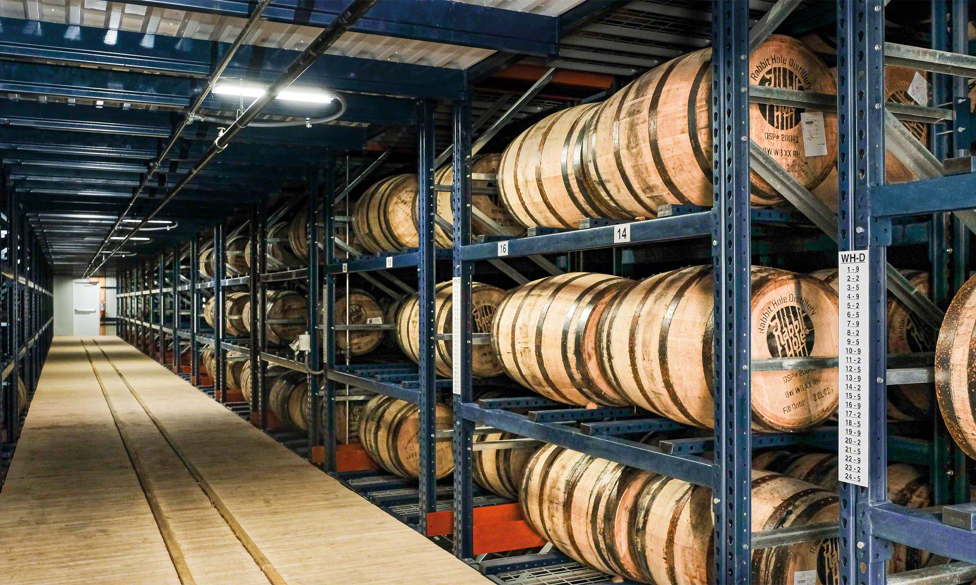 Whiskey barrel storage racks sale