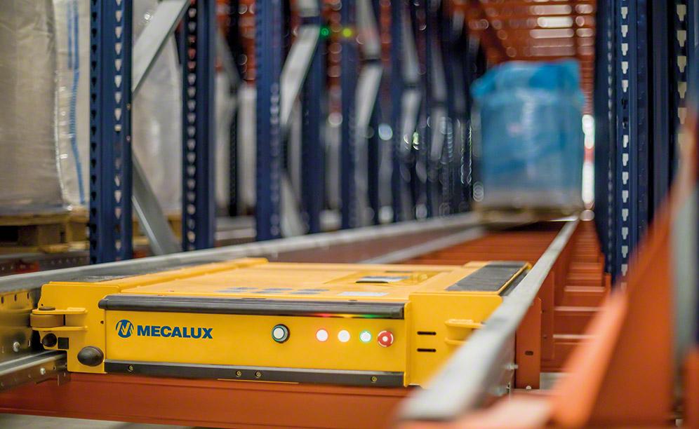 Pallet Shuttle - Interlake Mecalux