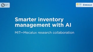 MIT and Mecalux drive AI-powered smart replenishment in warehouses