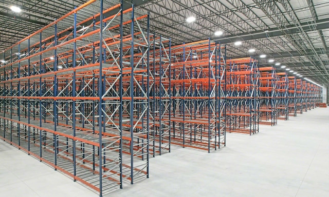 Abraxas installs very narrow aisle (VNA) pallet racking in its warehouse
