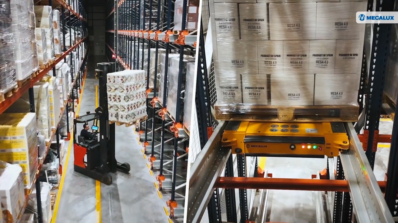 Viñas Familia Gil’s warehouse in Spain
