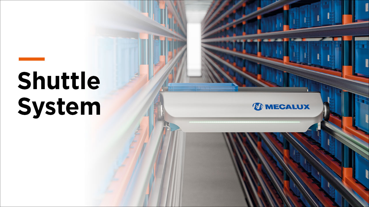 Automated shuttle system for high throughput distribution centers