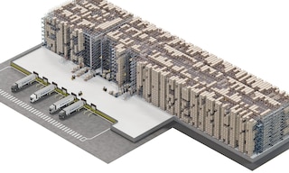 The 4-Way Pallet Shuttle optimizes space to boost capacity