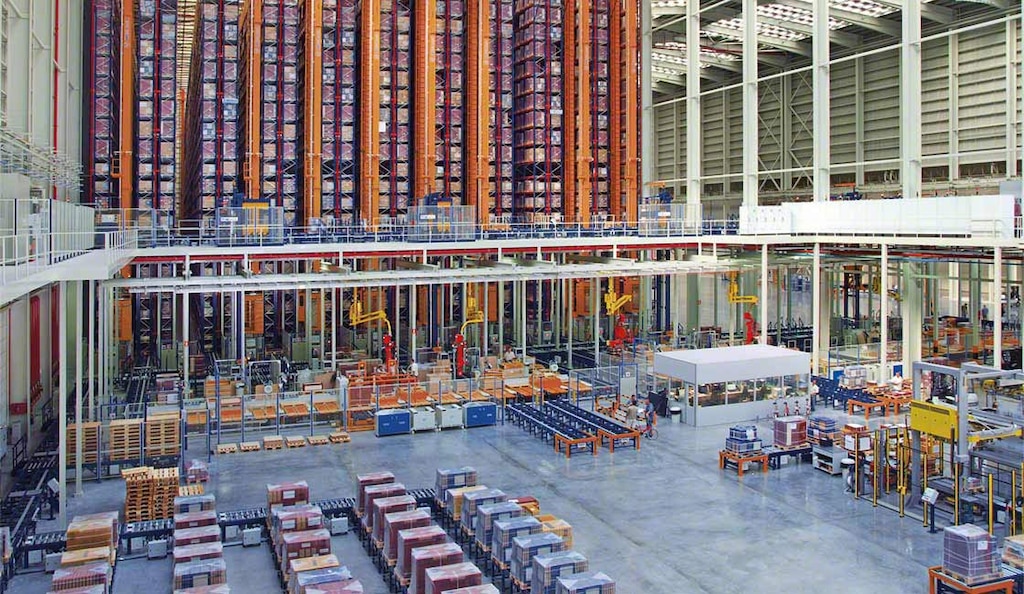 Porcelanosa keeps production and distribution in sync with Mecalux Group systems