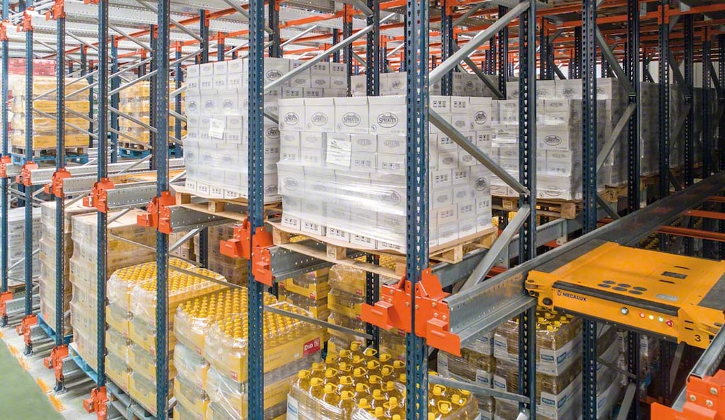 Automation helps FMCG industry companies store products effectively and ensure their availability