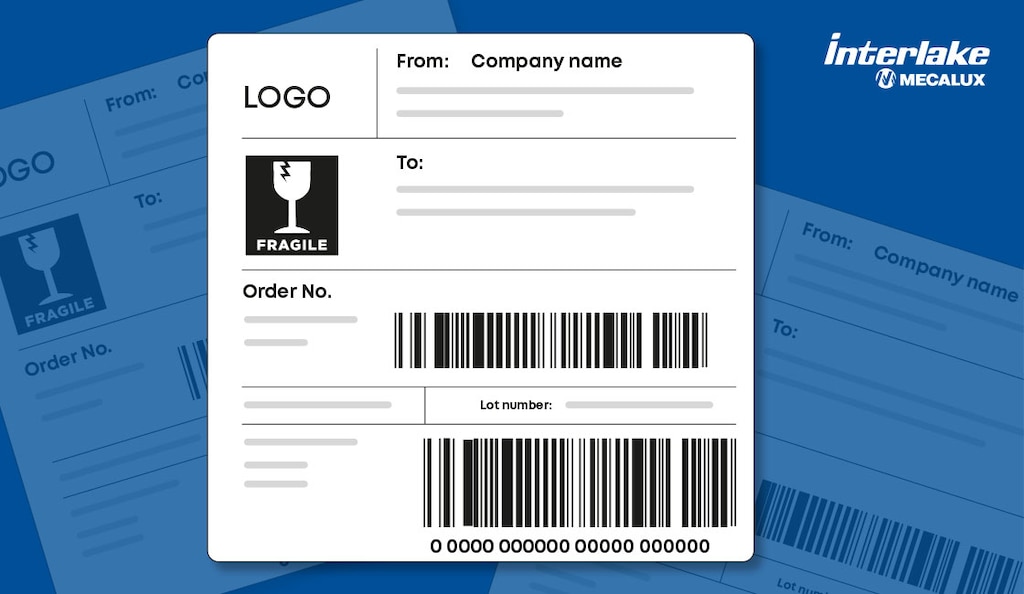 Most companies use software to generate shipping labels automatically