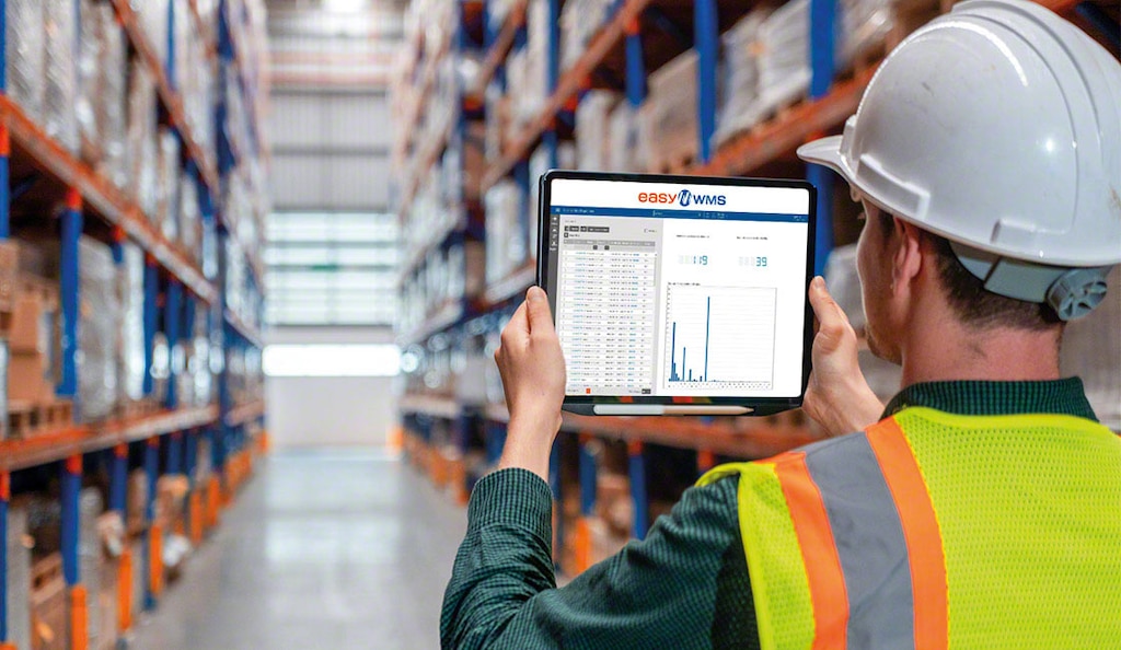 The logistics department is charged with organizing a company’s inventory system
