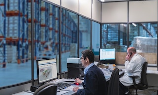 The logistics department ensures that products and services reach their destination