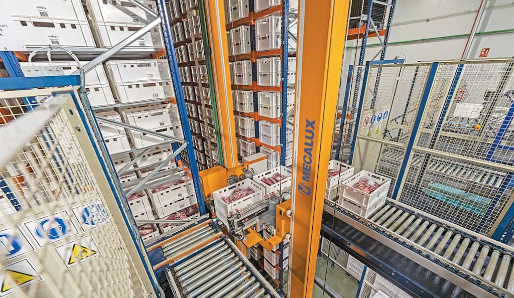 Oxygen reduction systems are utilized in cold storage warehouses to reduce the risk of fire in subzero environments