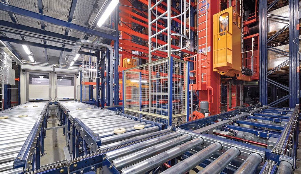 Takeda’s automated rack-supported building in Poland uses an oxygen reduction system with nitrogen to maintain oxygen concentrations below 15%