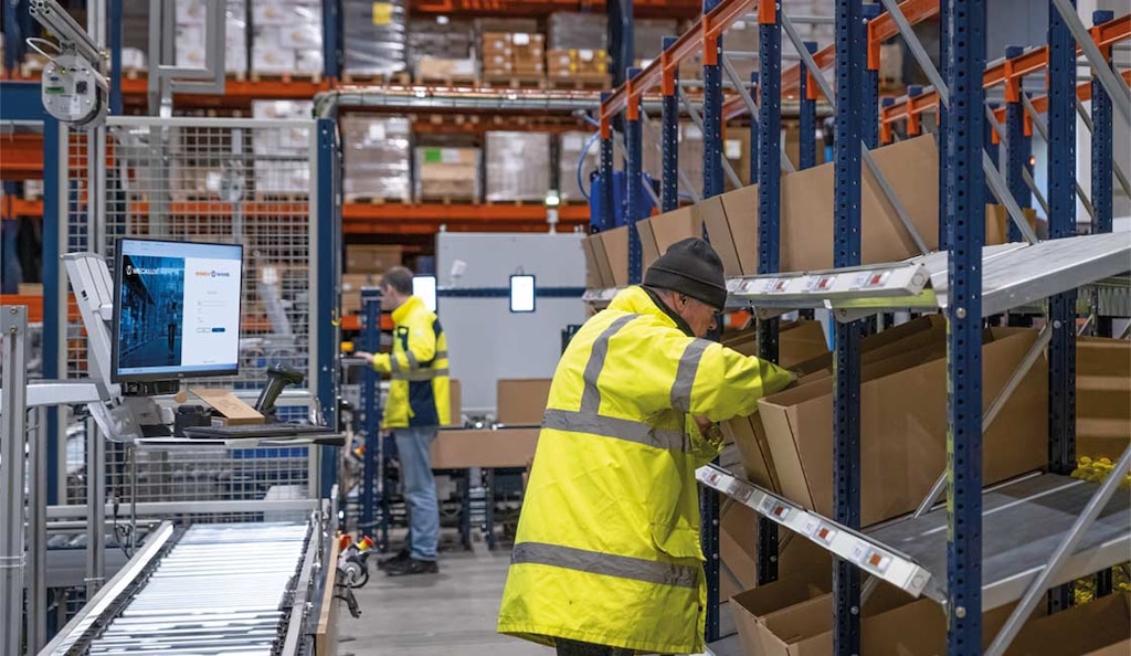 A picker packer is responsible for carrying out the pick-and-pack process in a warehouse