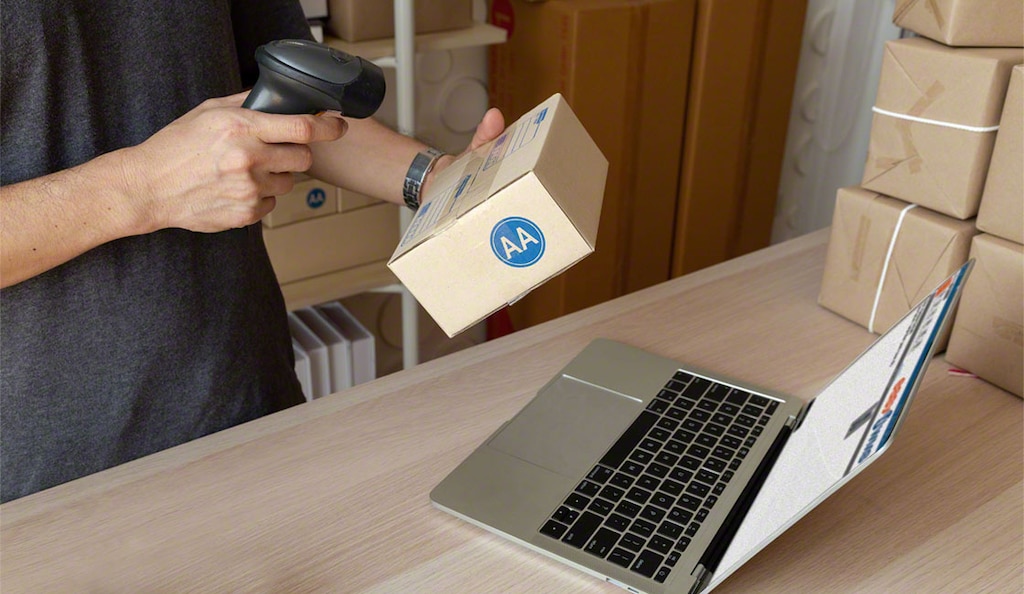 A warehouse management system enables retailers to ship orders to pick-up points