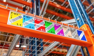 Rack labels play a central role in organizing warehouses