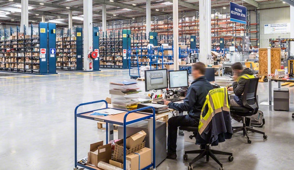 A warehouse retrofit also involves updating the software used in operations