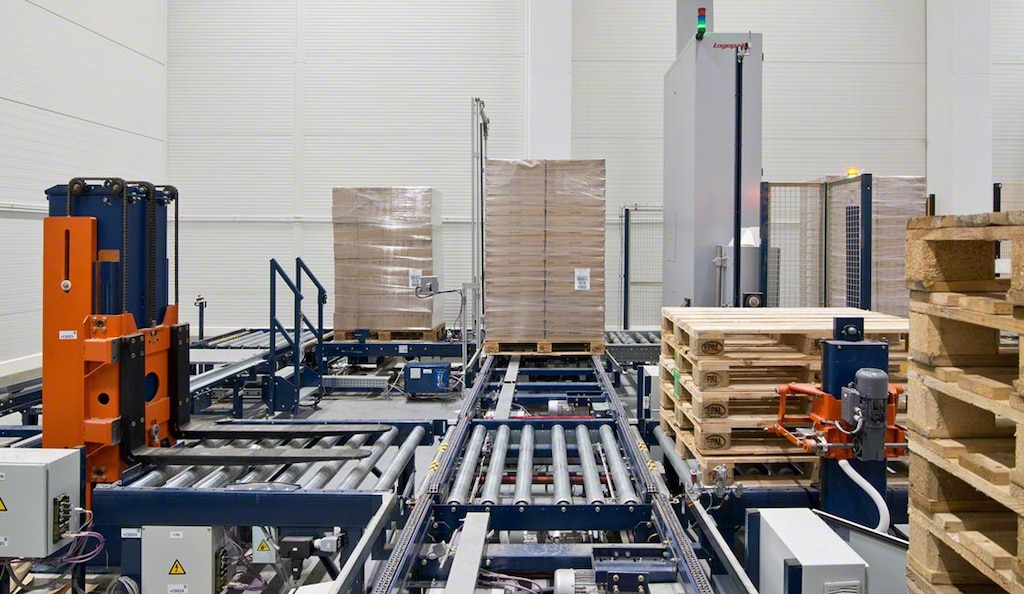 Reusable pallets cut down on waste produced during goods transportation
