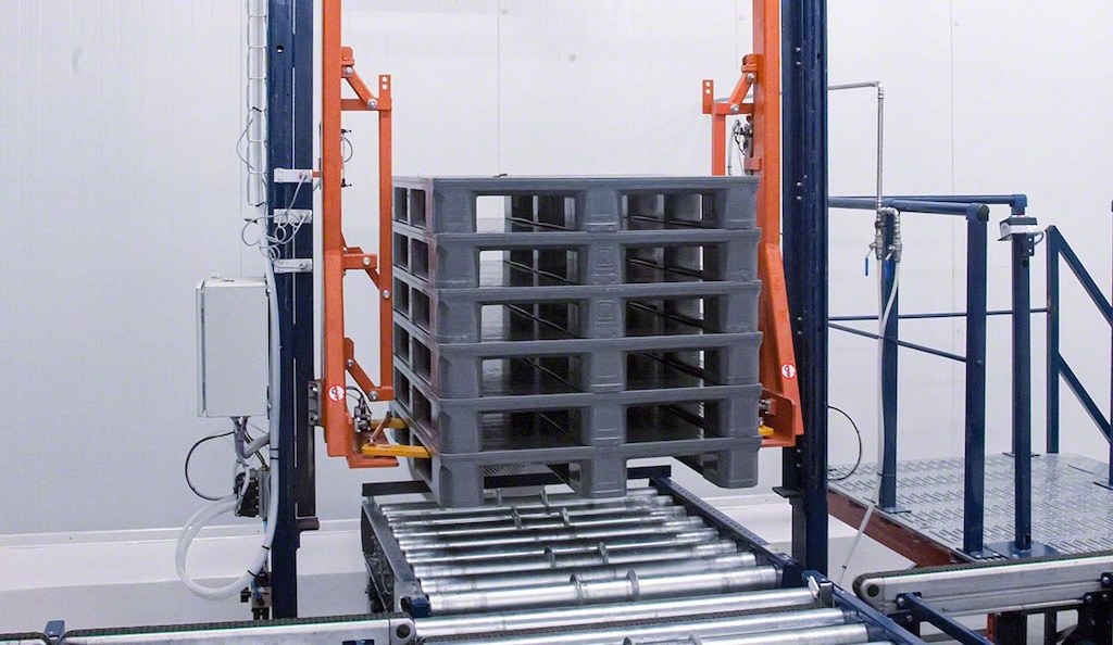 Reusable pallets contribute to energy savings and are a good example of circular economy practices