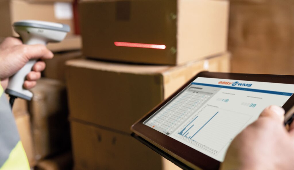 A WMS plays a crucial role in processing supply chain data