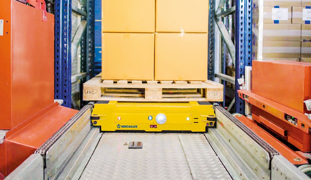 Congelados de Navarra has cut energy consumption with the Automated Pallet Shuttle system