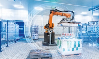 Types of warehouse robots: which are the most common?