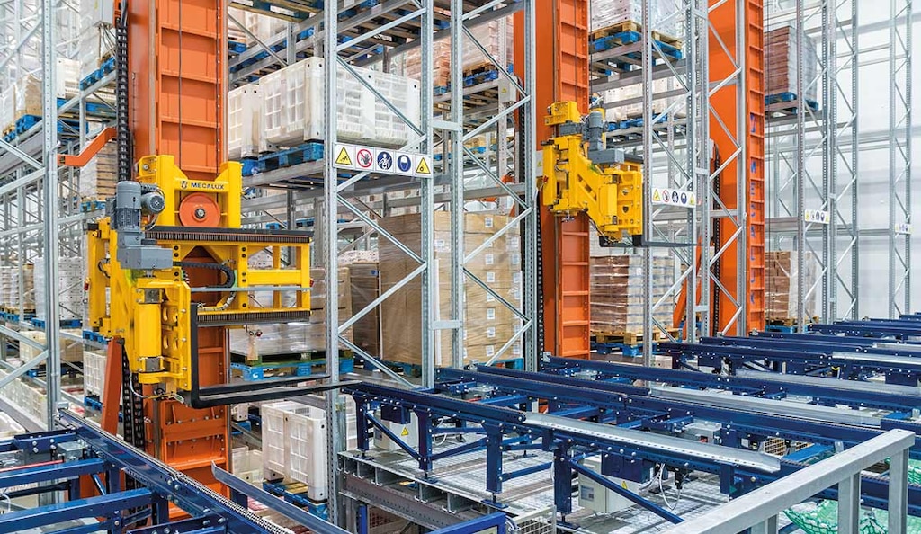 Automated warehouses use systems that move loads autonomously
