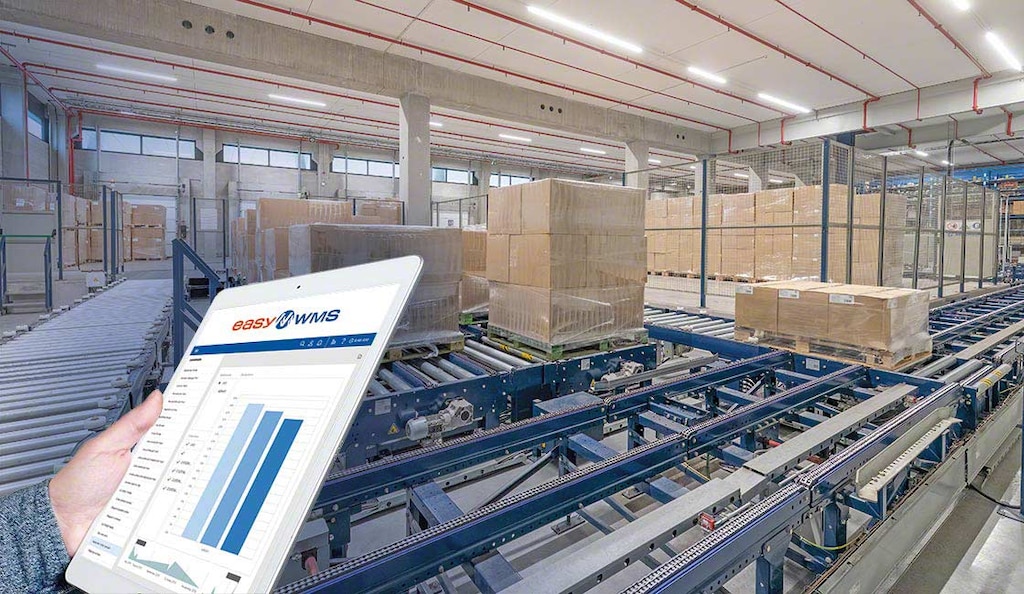 Warehouse management system examples include report generation and integration with production