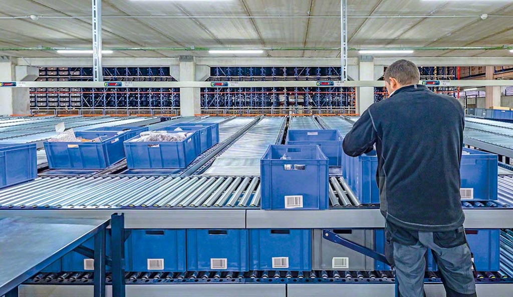 When designing your warehouse setup, the location of the picking area is vital