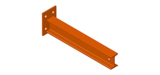 Cantilever rack arms are the horizontal profiles that bear the materials stored