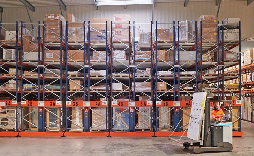 The new warehouse of French cooperative VST