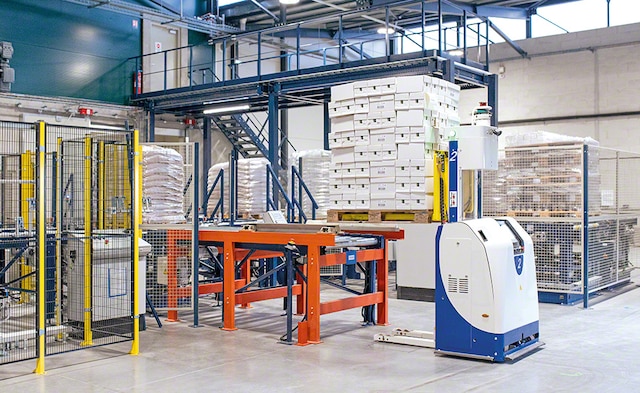 Automation has boosted the logistics operations of cereal producer Sabarot