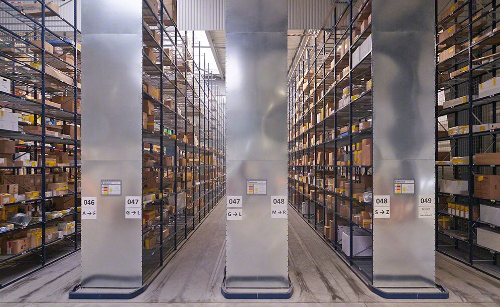 The VST facility has two different storage systems
