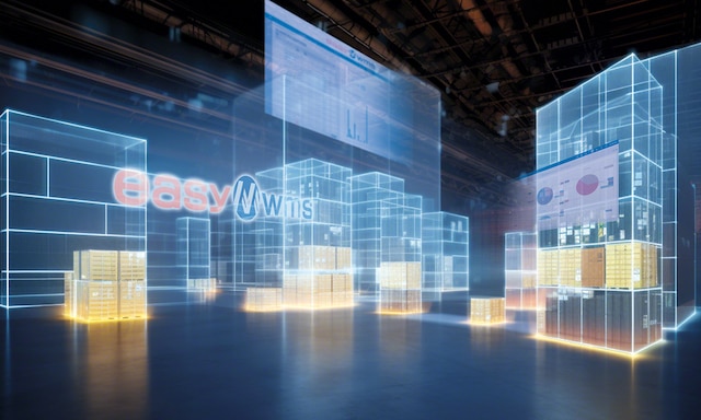 Warehouse of MvK Logistics in Mayotte with Mecalux’s Easy WMS