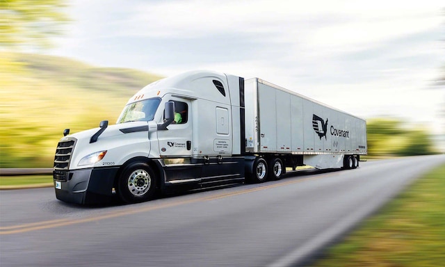 Covenant Logistics installs pallet racks in its Atlanta warehouse