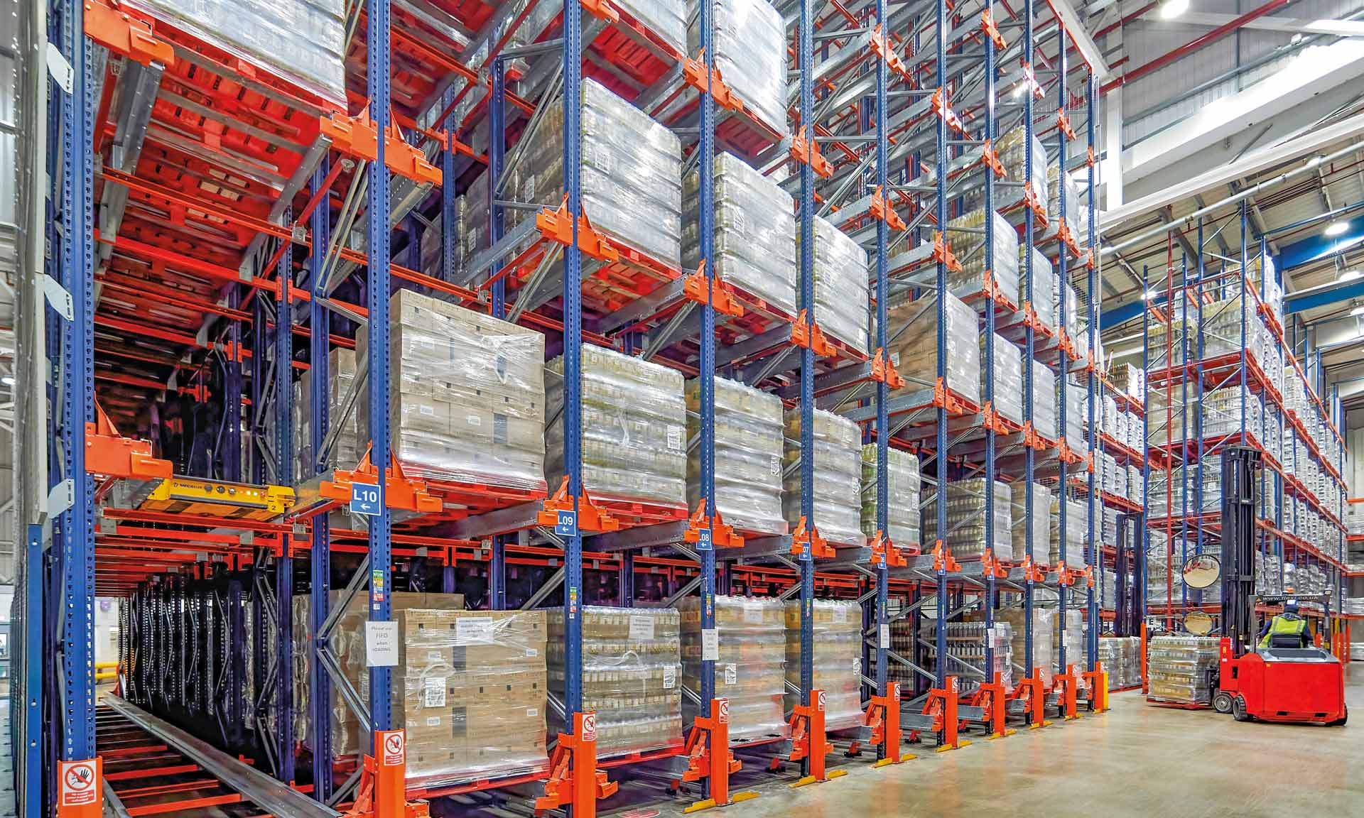 EOL revolutionizes logistics operations for bottled oil in its UK warehouse