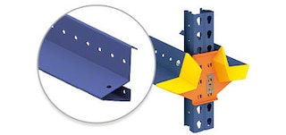 Drive-in pallet rack GP-5 support rails