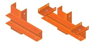 Drive-in pallet racking welded arms