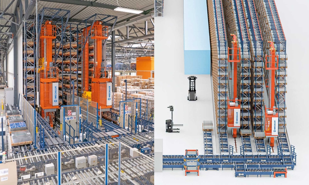 Interlake Mecalux’s simulation software for designing warehouses