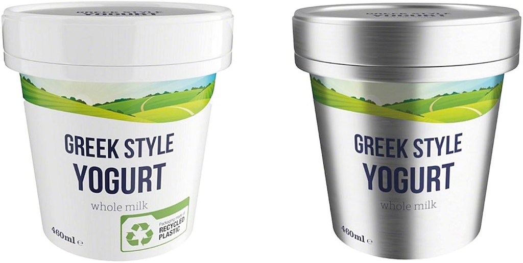 Single-use and reusable packaging utilized in Study 3